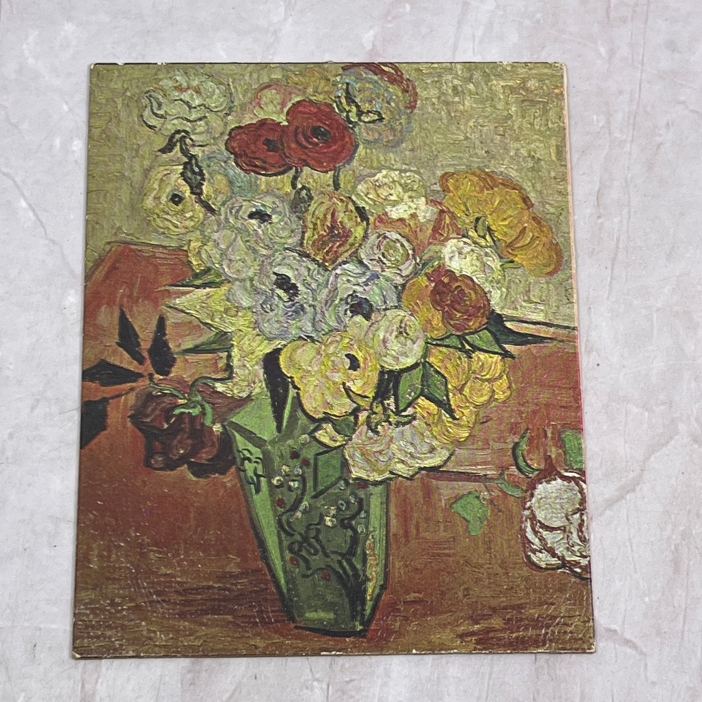 Vincent Van Gogh Roses and Anemones Royale Academie Collection 4x5 TJ5-TB
