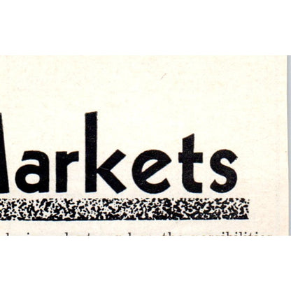 Carlus T. Harper Italian Bees New Brockton AL 1964 Magazine Ad AK5-S36
