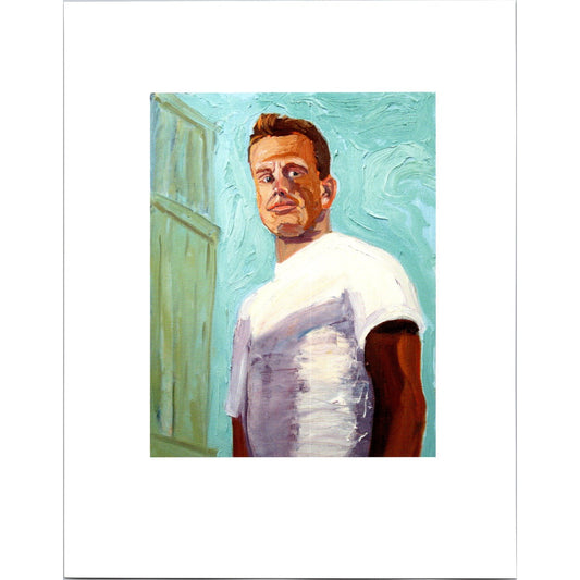 Corporal David Smith - George W. Bush Painting Book Plate Art Print J8