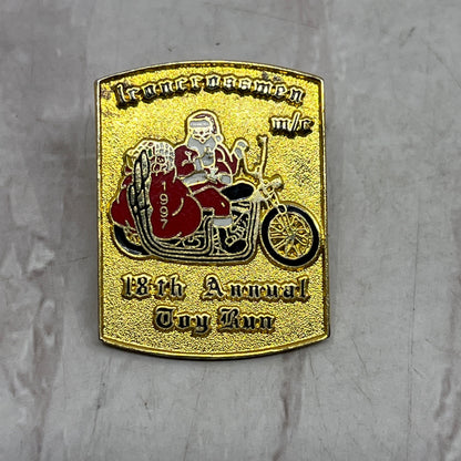 1997 Ironcrossmen m/c 18th Annual Toy Run Pinback Button SF4