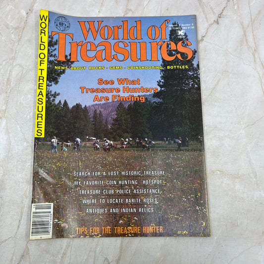 1982 Oct - ICD World of Treasures Magazine - Treasure Hunting Gold Rocks M16