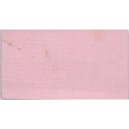 Sweetpea's Restaurant Janet Donnelly Auburn CA Vintage Business Card SD9-B14