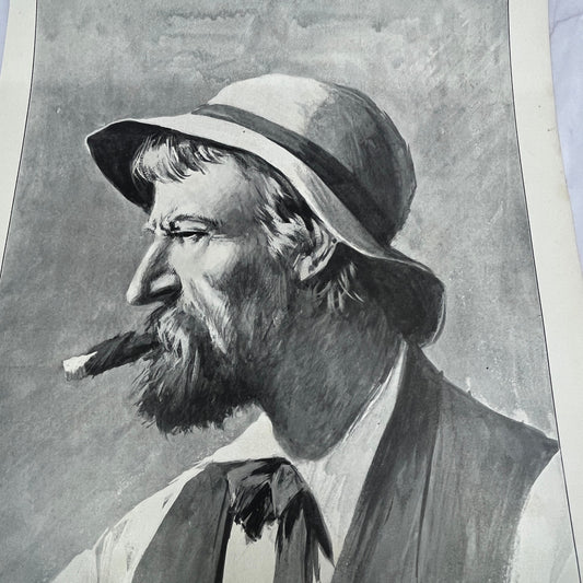 Abner Thompson - Original 1904 A.B. Frost Art Print V14-3