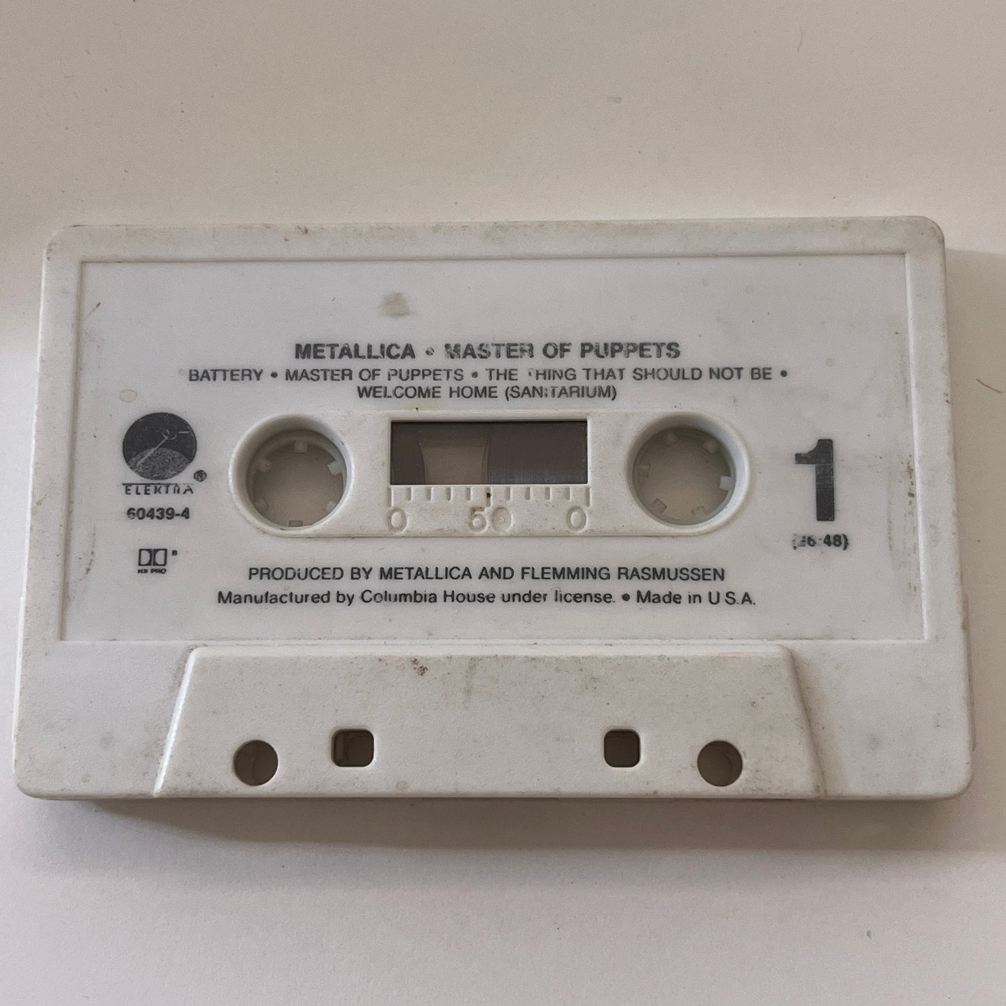 Metallica - Master of Puppets Cassette Tape TB6-OT2