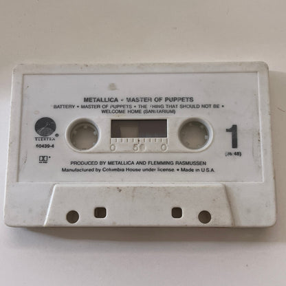 Metallica - Master of Puppets Cassette Tape TB6-OT2
