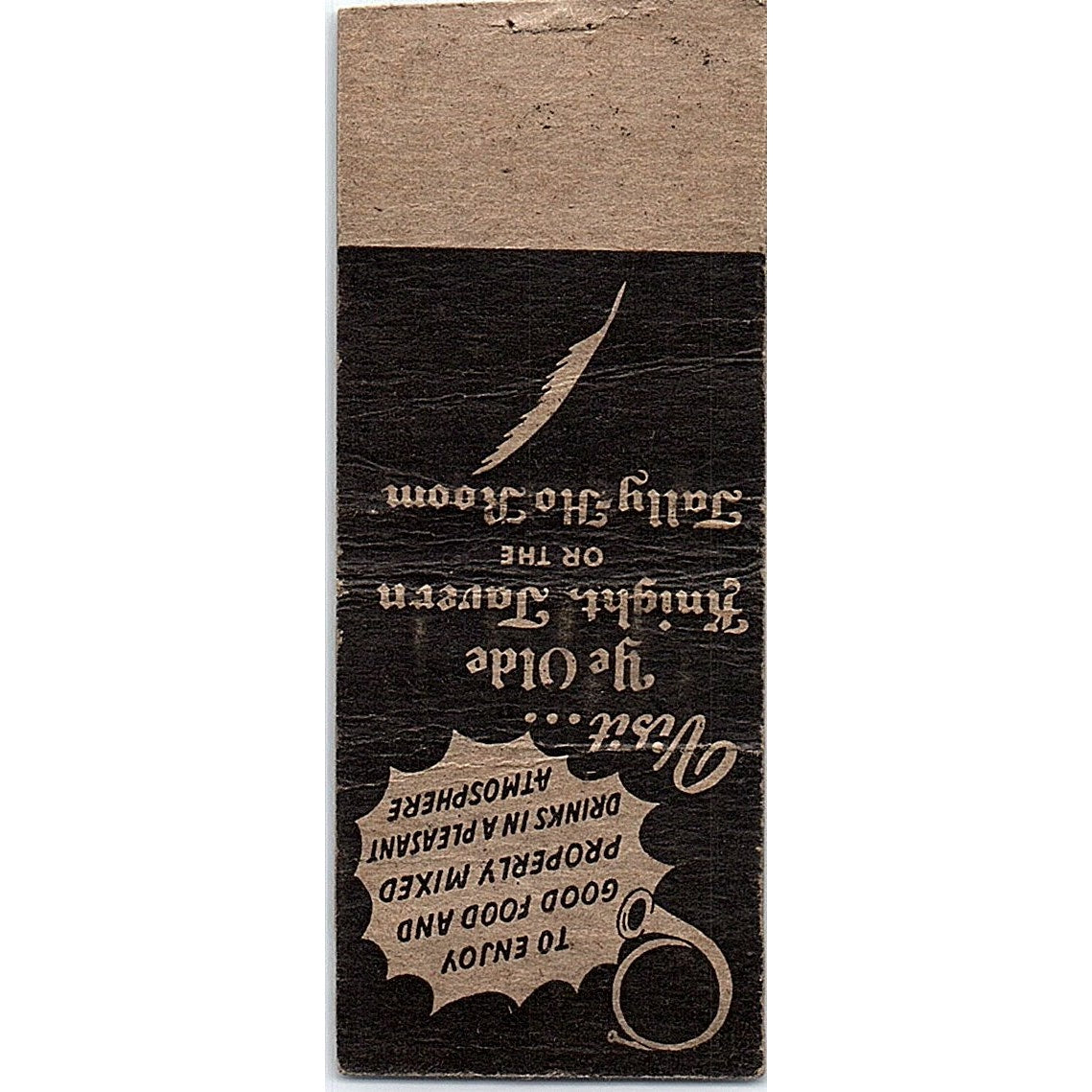 Hotel Worth Buffalo NY Willard J, Gucker Vintage Matchbook Cover SF3-Y4