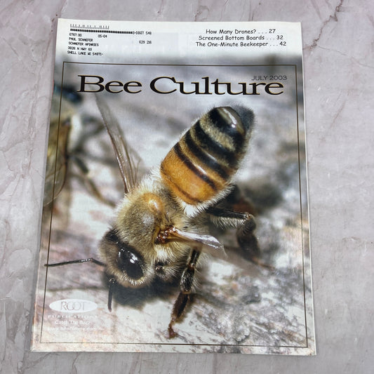 2003 July - Bee Culture Magazine - Bees Beekeeping Honey M32
