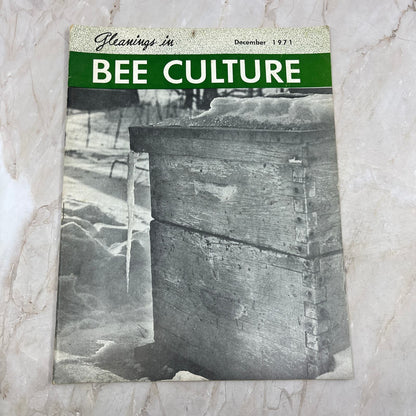 1971 Dec - Gleanings in Bee Culture Magazine - Bees Beekeeping Honey M9