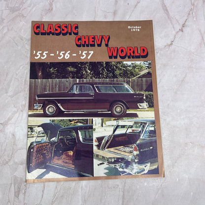 Brown Wagon - '55, '56, '57 Classic Chevy World Magazine - Oct 1976 M29