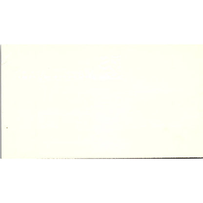 Merrill Lynch Pierce Fenner & Smith Dennis W. Hubbard Houston TX Card SF3-B5