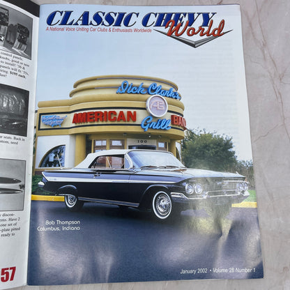 Bob Thompson Columbus IN - '55, '56, '57 Classic Chevy World - Jan 2002 M30