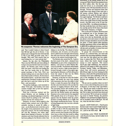 Signature Sports Posters Marketcom Fenton MO 8x11" 1983 Ad D26