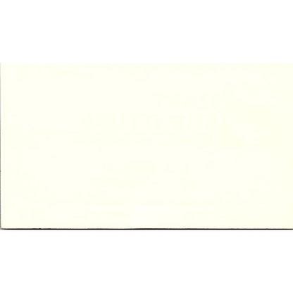 Adam Segan London Star Limited Atlanta GA Vintage Business Card SC9-B8