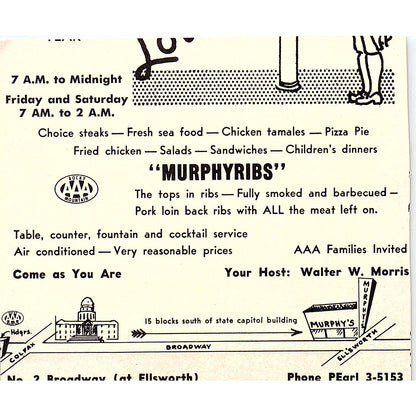 Miller's Cafeterias Uptown, Midtown Denver CO 1958 Ad AG1-H3