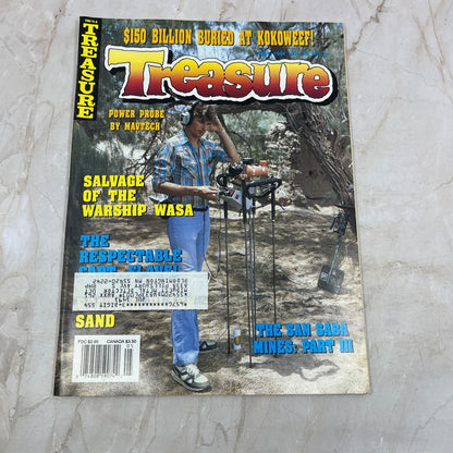 1991 May - Treasure Magazine - Treasure Hunting Prospecting Metal Detector M16