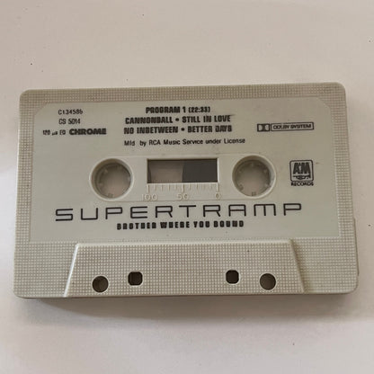 Supertramp - Brother Where You Bound Cassette Tape TB6-OT2
