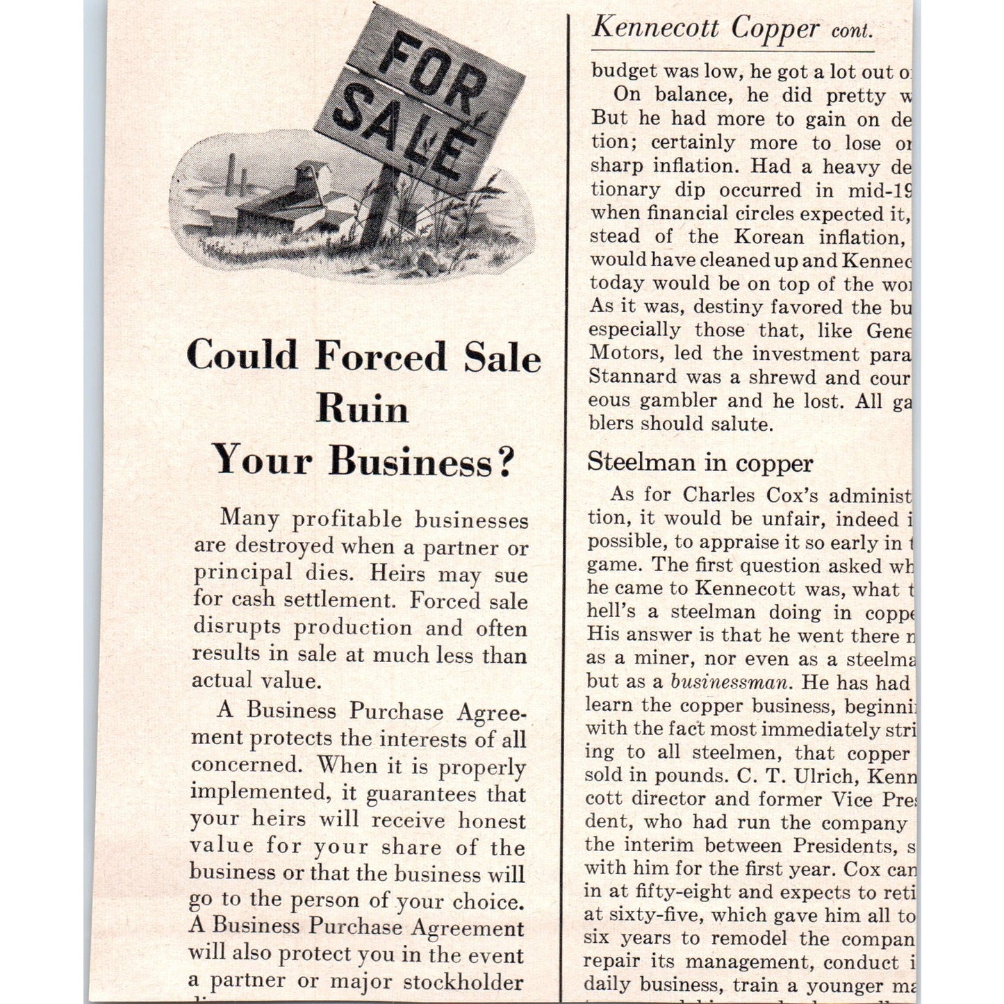 Colorado USA - Industrial Destination 1951 Magazine Ad AF1-MF1