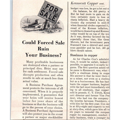 Colorado USA - Industrial Destination 1951 Magazine Ad AF1-MF1