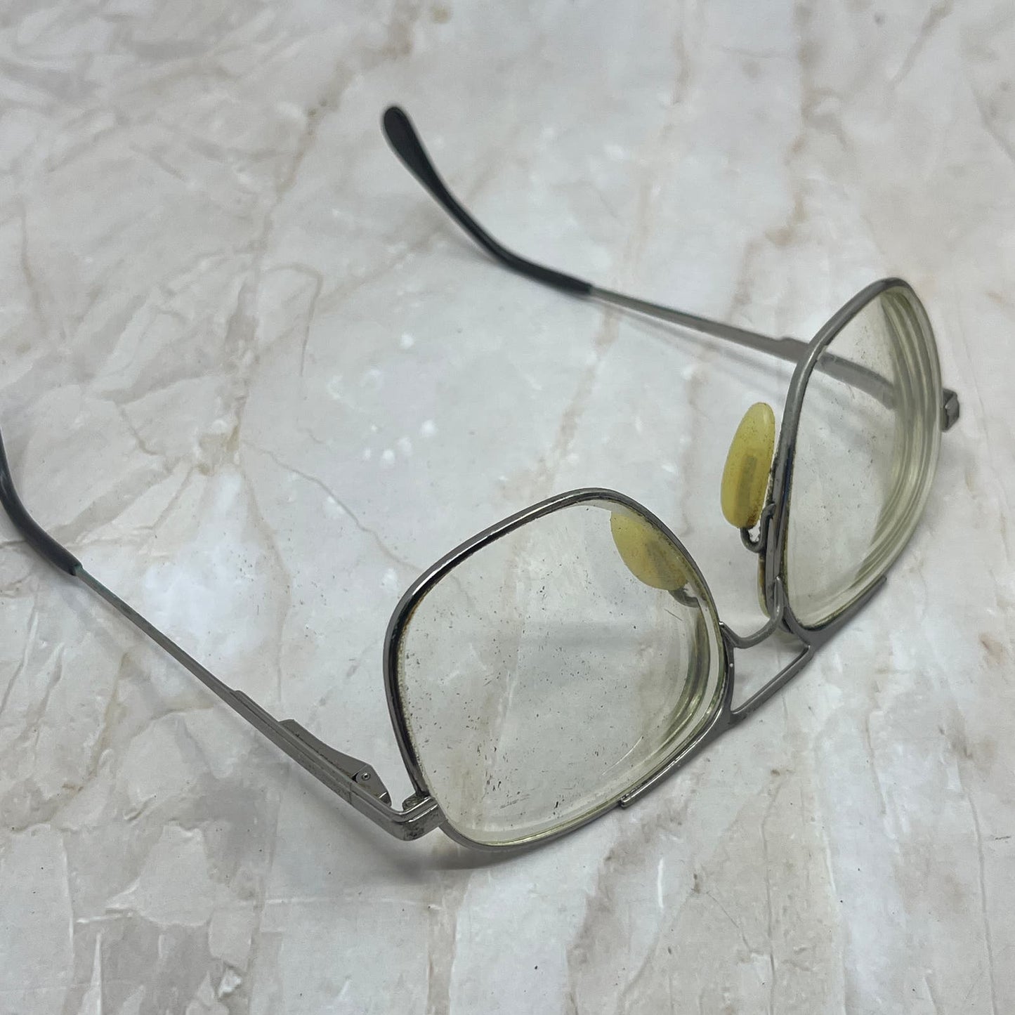 Retro Men’s Silver Tone Aviator Sunglasses Eyeglasses Frames TD7-G5-7