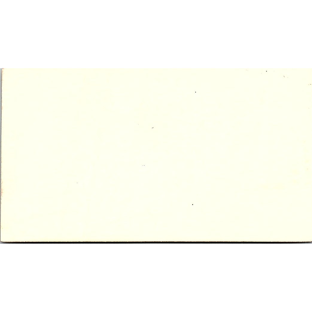 Al Perisho Marine Clerks Local 63 ILWU Wilmington CA Vtg Business Card SC9-B13