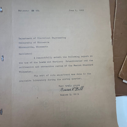 1920s Weston Laboratory Standard Voltmeter Ephemera Lot TG2-OB