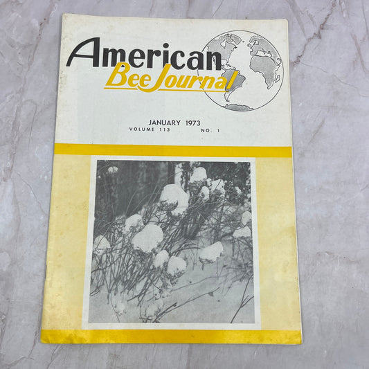 1973 Jan - American Bee Journal - Bees Beekeeping Honey M32
