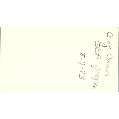 Rick Blount State Farm Ins Agent Houston Vintage Business Card SD9-B6