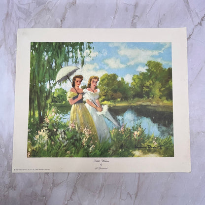 1959 Little Women L. Desmond Donald Art Co. Print Holland 10x12 FL6-3