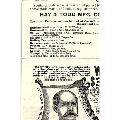 B&H Lamps Bradley & Hubbard Mfg Co Boston MA 1892 Ad AG2-M10