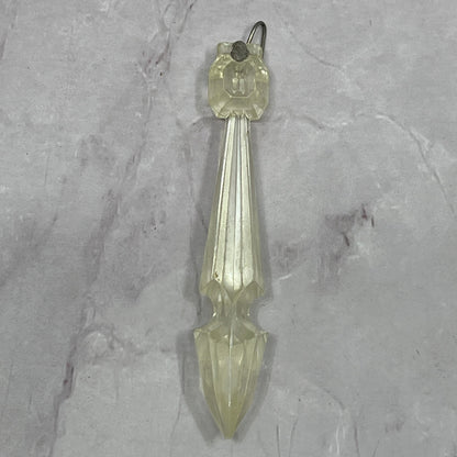 1950s Lucite Acrylic Boudoir Waterfall Lamp Crystal Prism Replacement SB7-1