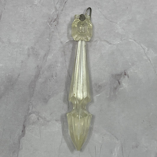 1950s Lucite Acrylic Boudoir Waterfall Lamp Crystal Prism Replacement SB7-1