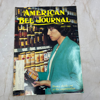 1992 July American Bee Journal Magazine Bees Beekeeping Honey M8