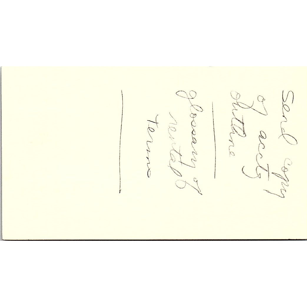 James L Roberts CPA Munchrath & Roberts Omaha NE Vintage Business Card SD9-B1