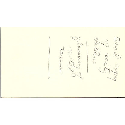 James L Roberts CPA Munchrath & Roberts Omaha NE Vintage Business Card SD9-B1