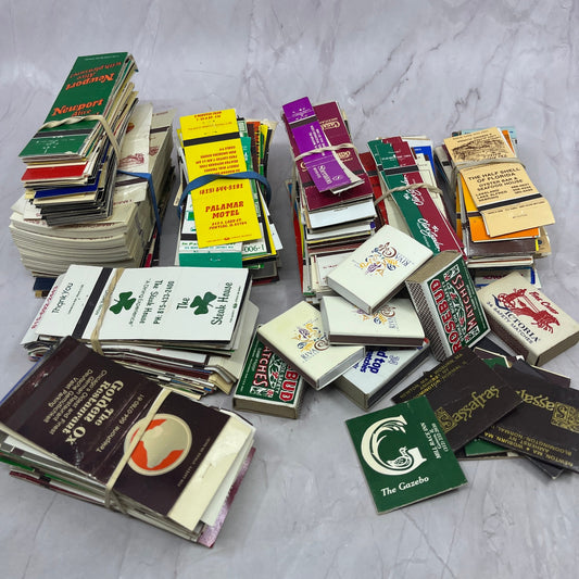 Huge Collection of Vintage Matchboxes and Matchbook Matchcovers Over a Pound TE2