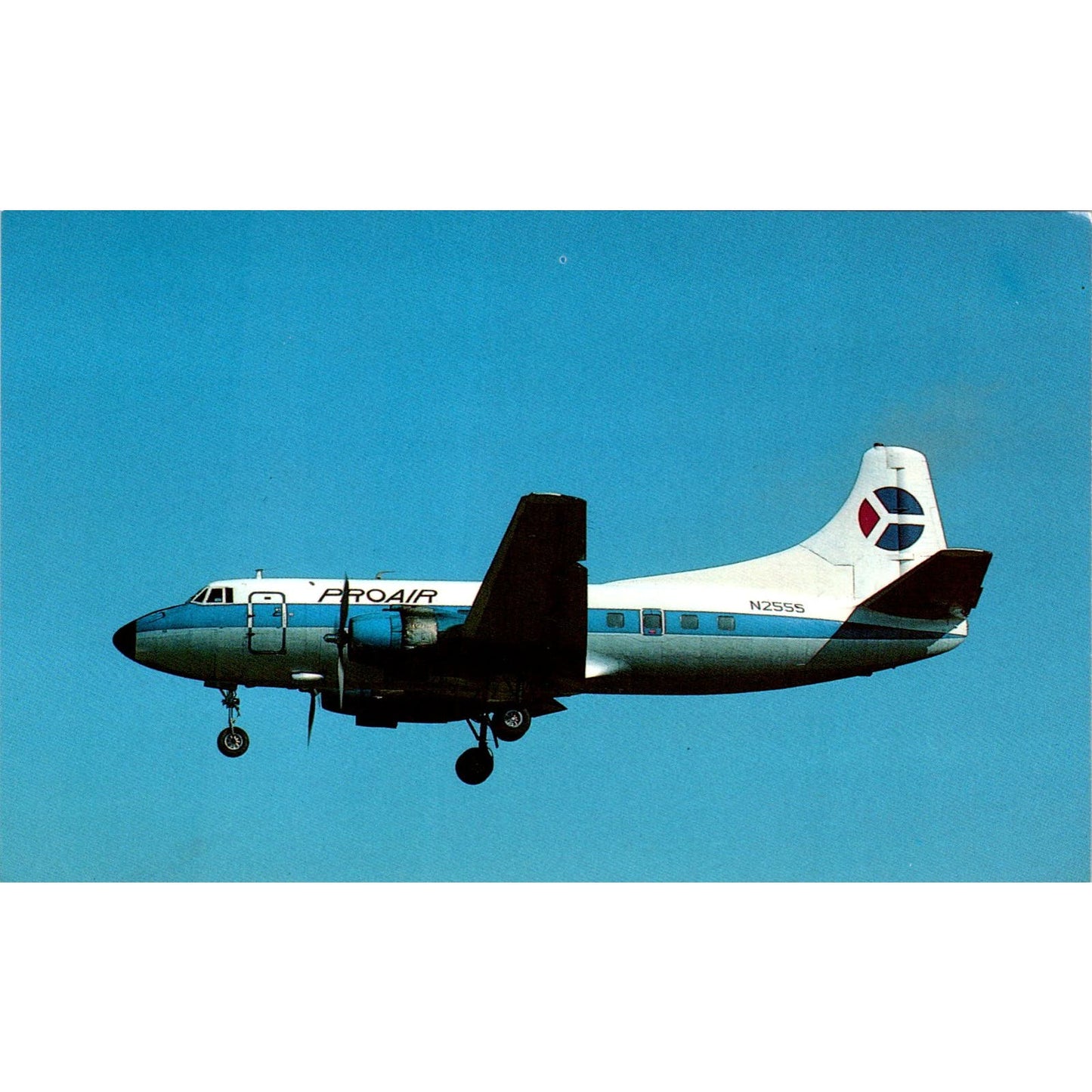 Pro Air Services Martin 404 N255S Vintage Postcard PC3