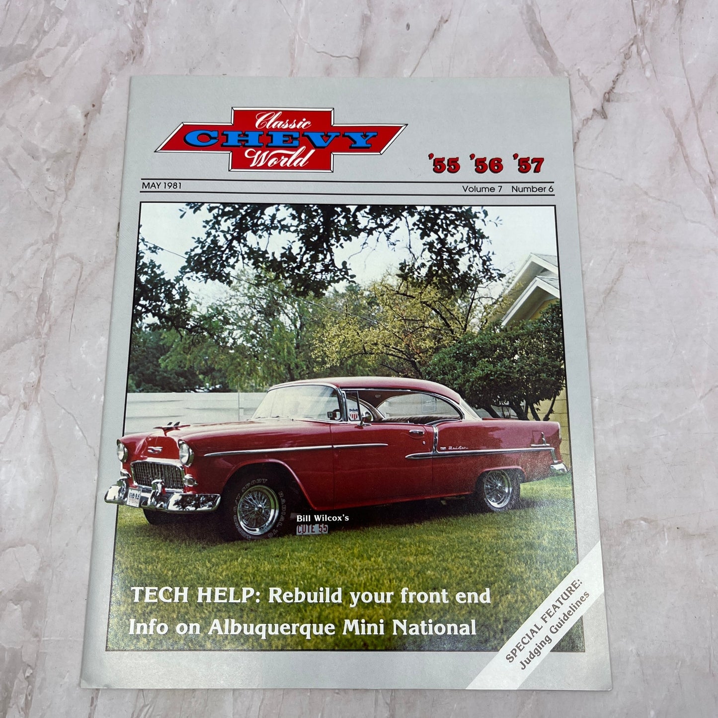 Front End Rebuild - '55, '56, '57 Classic Chevy World Magazine - May 1981 M29