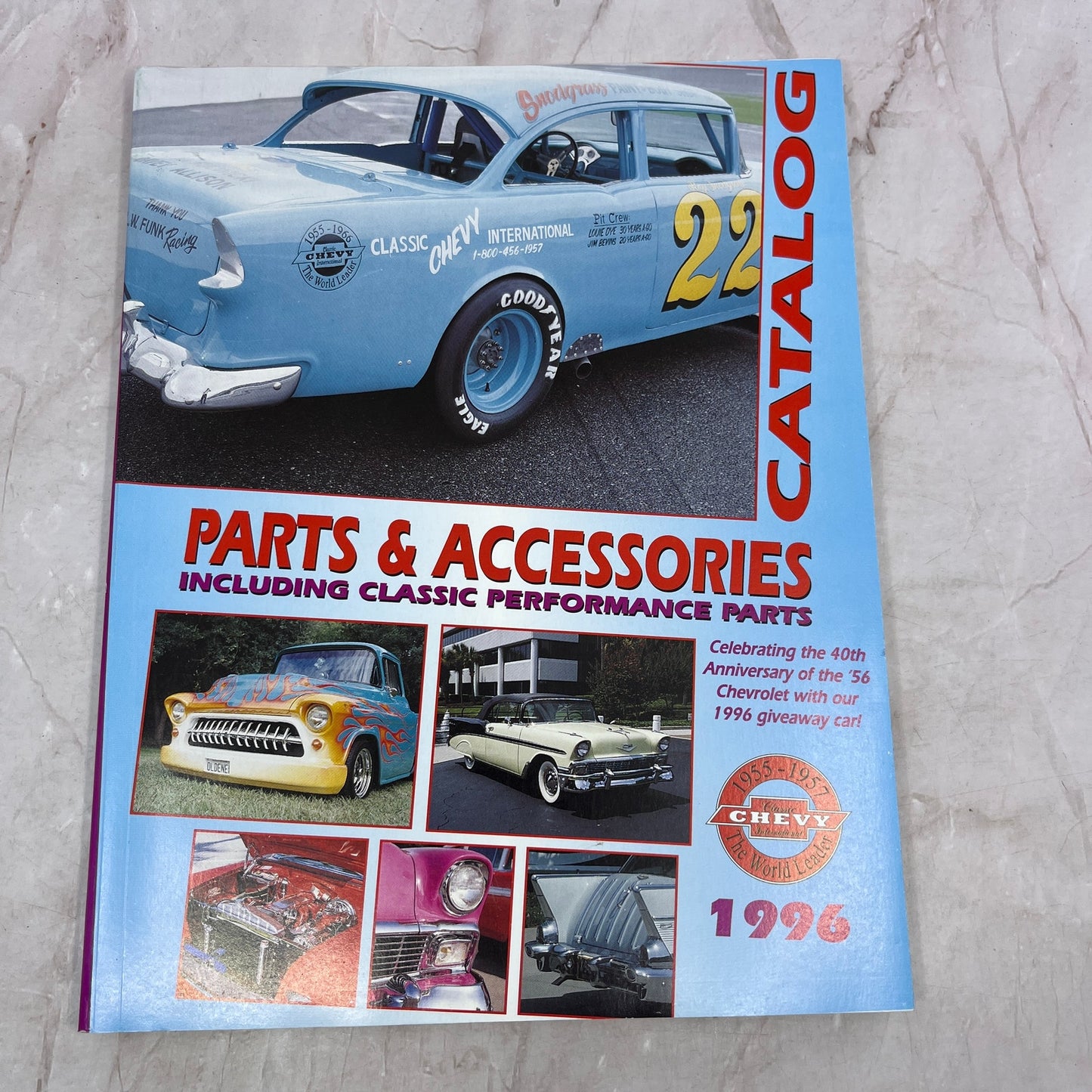 1996 Parts & Accessories Catalog '55, '56, '57 Classic Chevy World M30