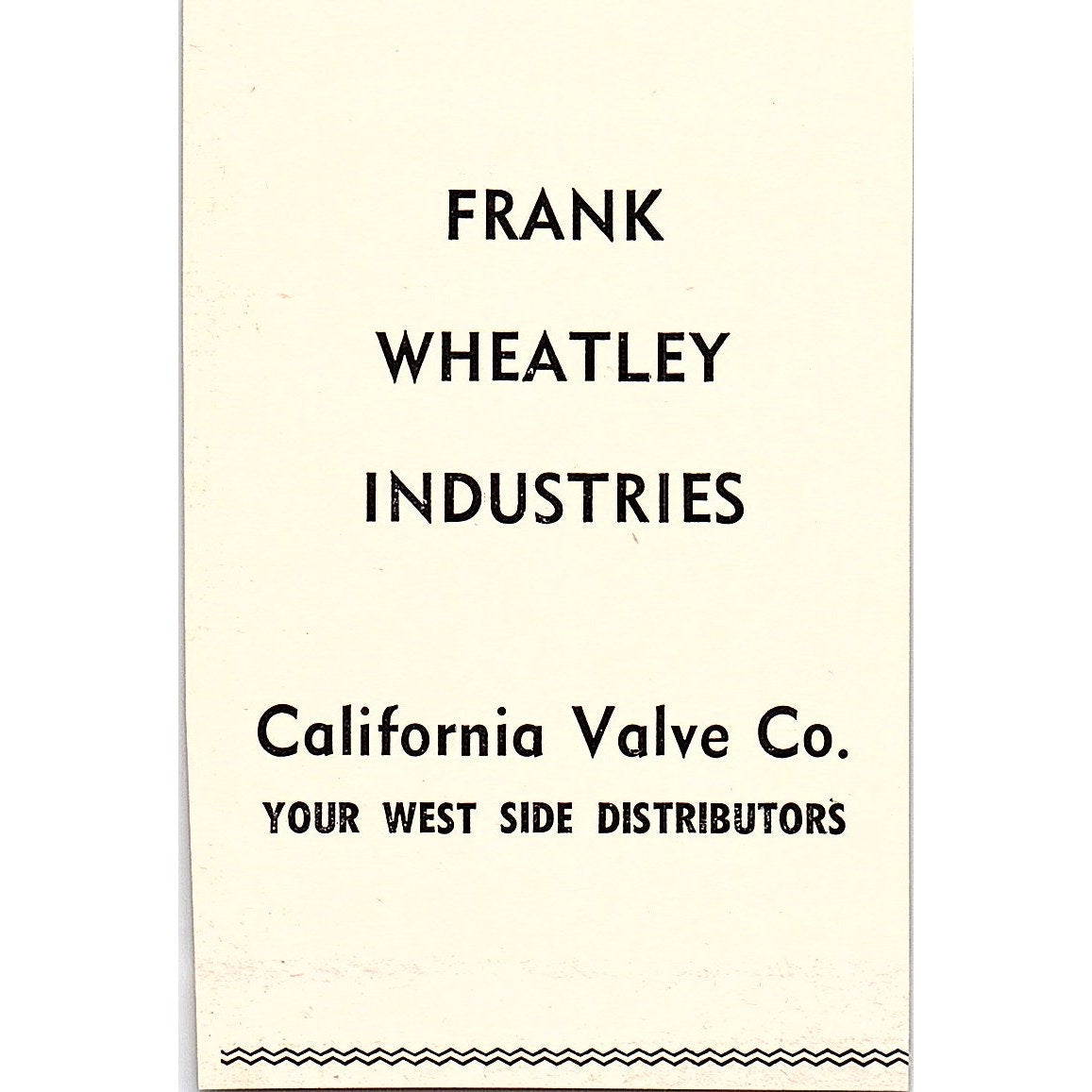 Bob & Vic's Family Shoe Store, Frank Wheatley Industries Taft CA 1965 Ad AF8-M6