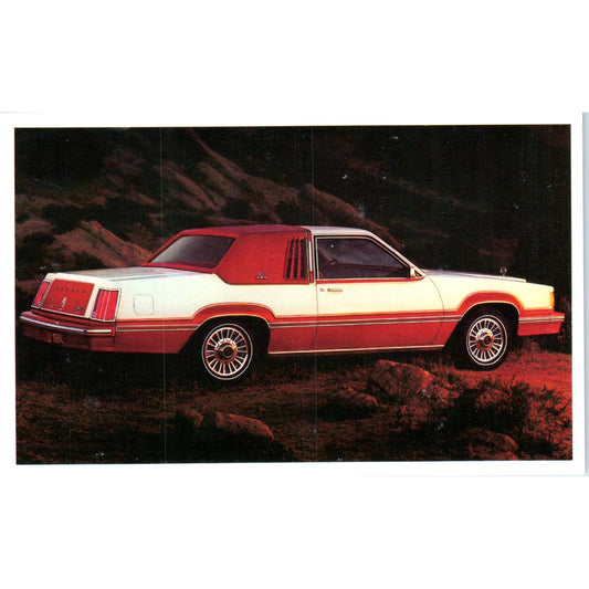 1980 Cougar XR-7 Carter Lincoln-Mercury Woodbury NJ Vintage Postcard PC11