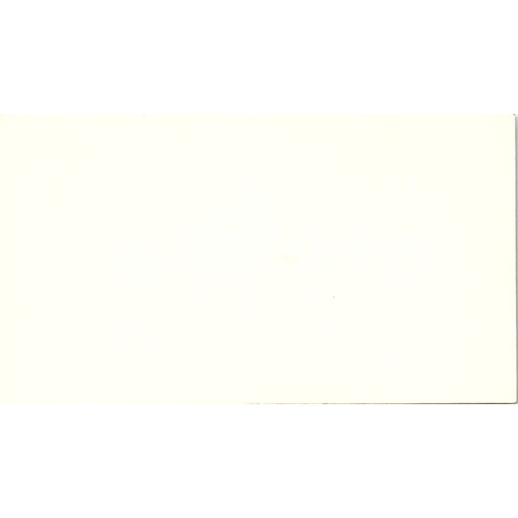 Hauck, White, Galvan, McDowell & Co CPA Long Beach Vintage Business Card SD9-B1