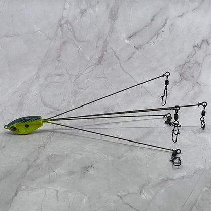 Yumbrella 5-Wire Multi Swimming Rig Fishing Lure for Anglers SC1