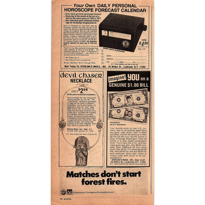 UFO and Flying Saucer Shirts - UFO Shirts Windham NY 1967 Ad AG1-17