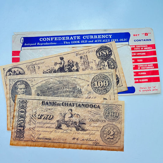 Vintage Replica Civil War Currency AK7-5