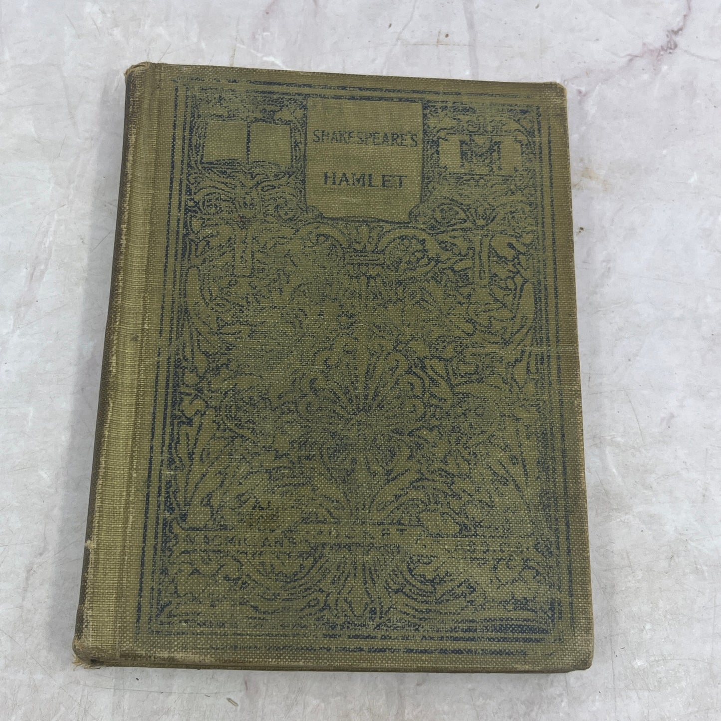 1913 Shakespeare's Hamlet, L. A. Sherman With Notes Hardcover TB6-SB