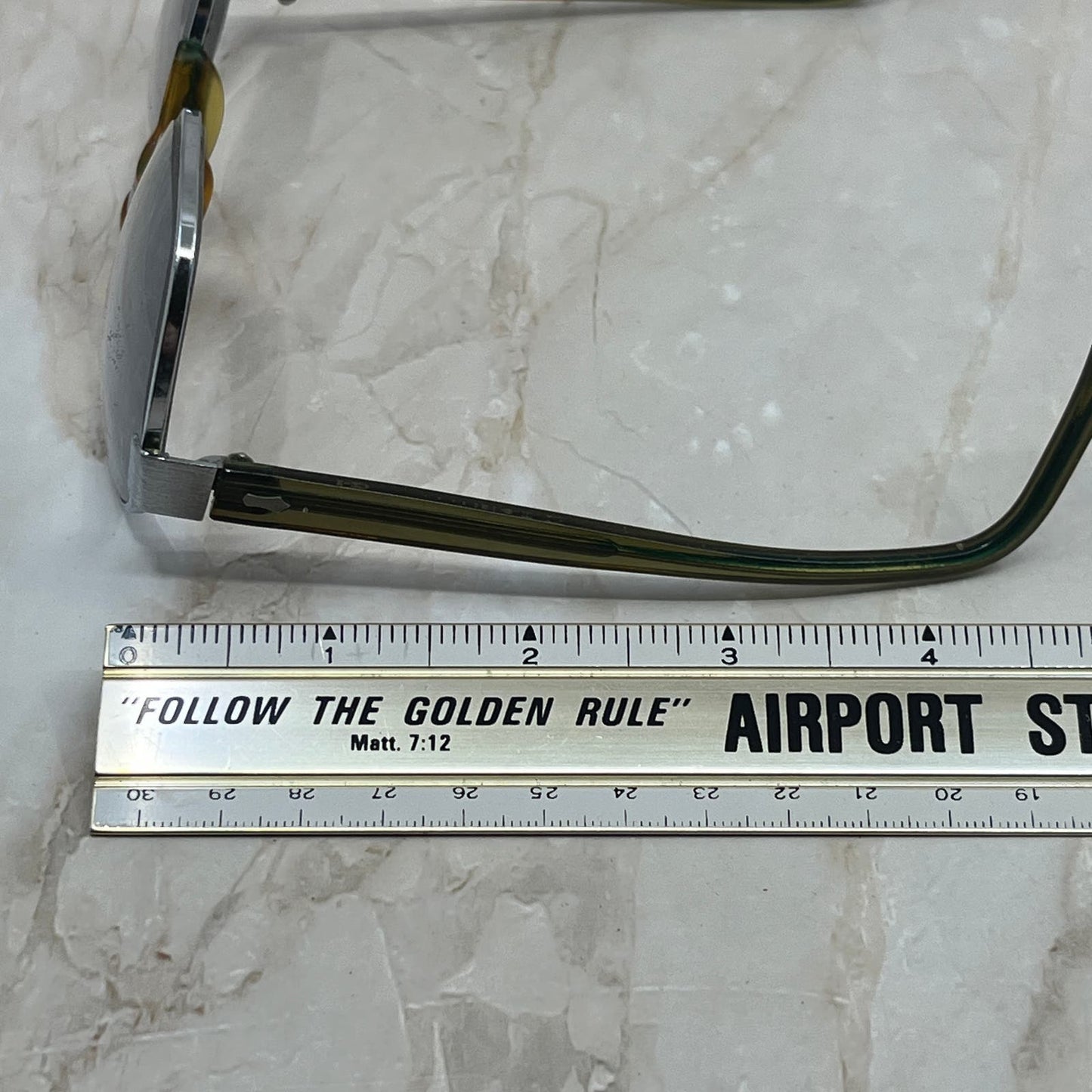 Retro Men’s AO American Optical Aviator Sunglasses Eyeglasses Frames TD7-G5-6