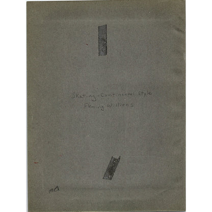 Skating - Continental Style - Fleming Williams Art Print 5x7 V19