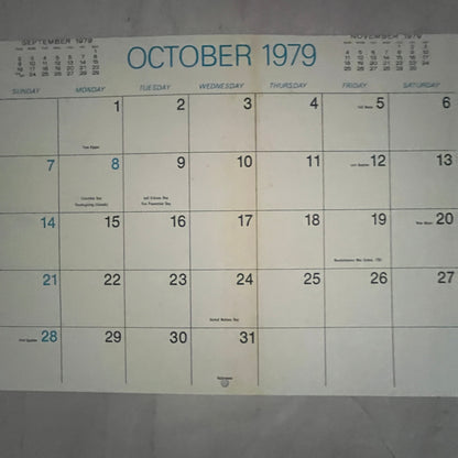 1979 Breckenridge Colorado Aspen Mountain Scene 7x10" Art Print V23