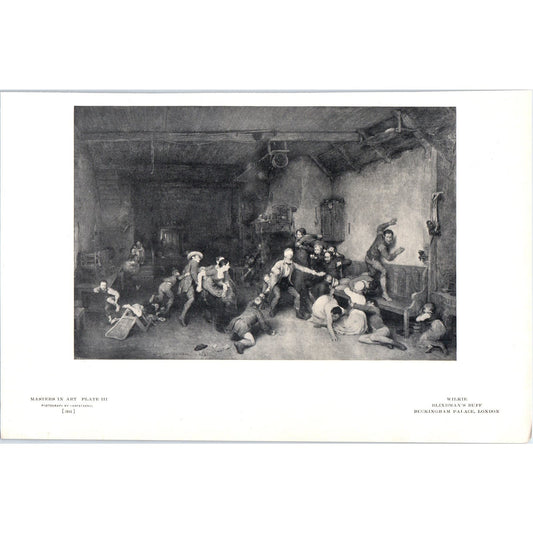 Blindman's Bluff - Wilkie c1905 Art Print D13
