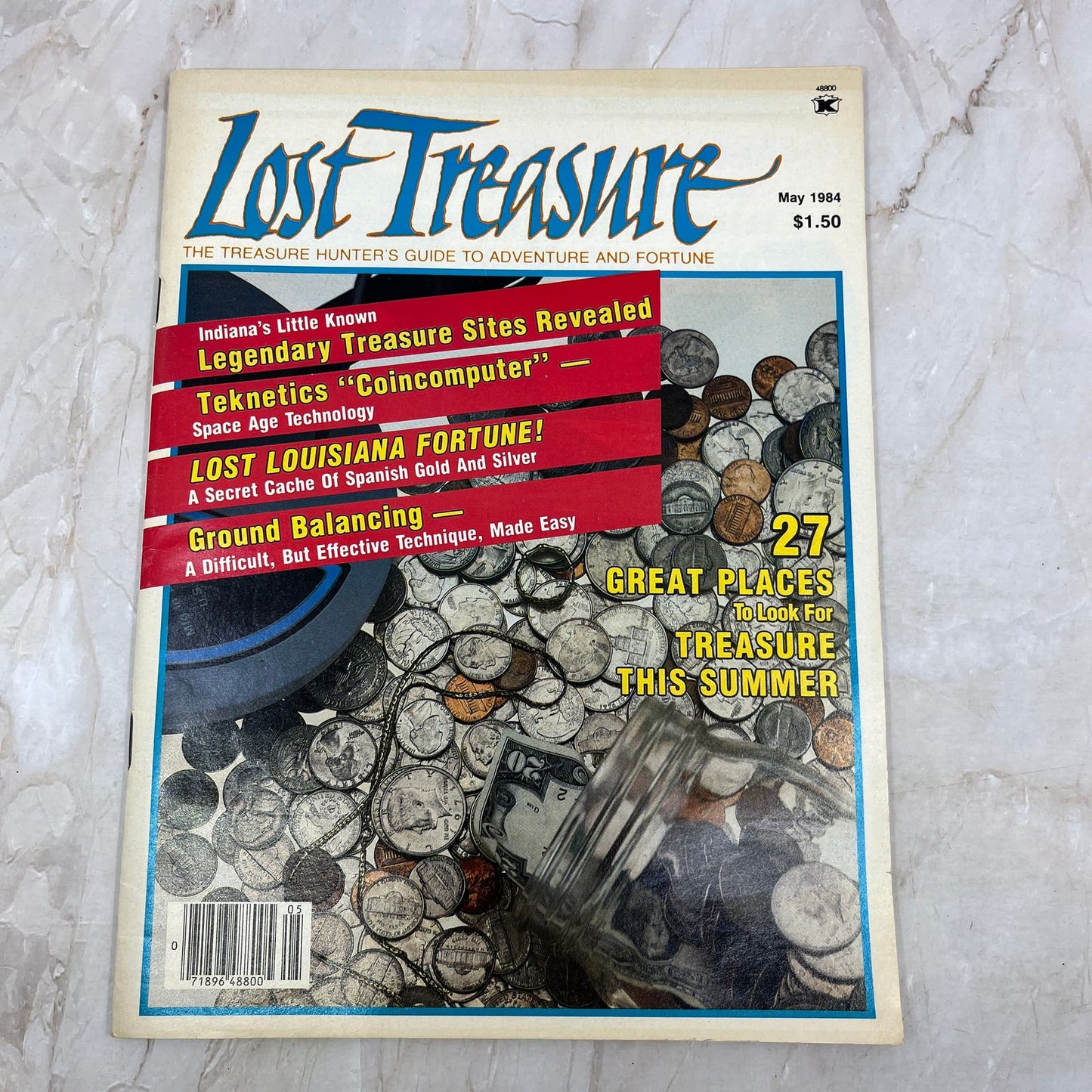 1984 May - Lost Treasure Magazine - Treasure Hunting Gold Prospecting M15